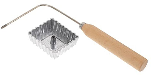 Angoily 1 Pc Molde Youdunzi Freír En Aceite Fabricante De Churros Molde De Snack Frito Moldes De Flores De Hierro Cortador De Frituras Molde De Hierro Roseta Manejar México Galleta Madera