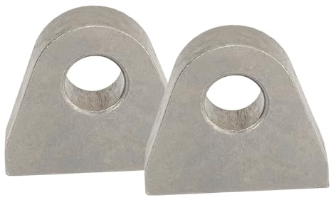 D Ring Bracket Mount, Welded On Fork Mount, 1 Inch Thick Steel, 2 Pieces, Colorful, for Tractors and Cars