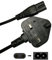 Fastronics® 2 Pin Mains Power Lead Fig Figure 8 Cable Compatible with PS4 PS5 Xbox Samsung Panasonic JVC Philips LG Sharp Sony TV Canon Pixma HP Brother Printer Asus Toshiba Laptop Charger UK (5M)