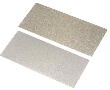 CoCud Diamond Whetstone Sharpening Stone, 80 Grit 120 Grit 6.69 x 2.95 Total Size, Sharpener Abrasive Tool - (Applications: for Metal Grinding), 2-Pieces