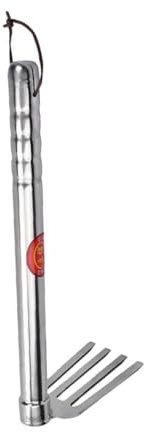 CIMAXIC Inossidabile Per Escrementi Animali Domestici Strumento Per Giardinaggio e Pulizia Esterni Per Cortili e