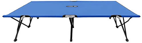 Kangmusi Doppelliege Klappbar Blau Stahl,47759kangmusi