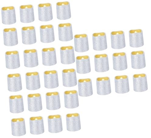 HOMSFOU 36 Pièces Bougies Lampes Bougies Décoration Électriques Bougie Chauffe-Plat Paillettes