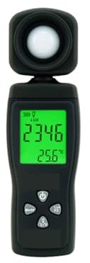 UV-Messgerät, Handheld Digital Lux Meter Leuchtdichte Tester Licht Meter 1-200000 Lux UV sundheitseinheit Photometer Spektrometer Aktinometer,Kalibrierte Messwerte