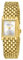 GOLDEN HOUR Kleine Uhr Damen Vintage Analoge Quarz Armbanduhr Damen, Wasserdicht Modisch lässig Rechteckig Goldene Frauen Uhr mit Edelstahlarmband Armbanduhren Gold für Mädchen