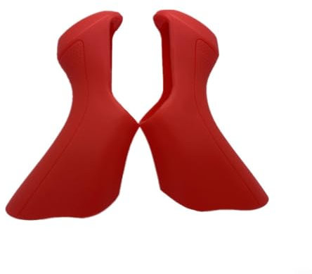 HOHOVYVY Housses de levier de vitesse de vélo pour Ultegra Di2 ST-6870 - En caoutchouc - Rouge