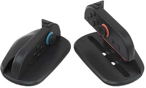 NEWZEROL Mouse Grip Stand Compatible for Switch 2 (2025) Joy-con, Mouse Shell Holder Adapter Accessories Enhances Desk Sliding Gaming Experience - Black