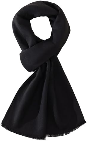 TAMOUKOC Warmer Herren-Schal für den Winter, Kaschmir-Haptik, luxuriös weich, lange Schals für Herren