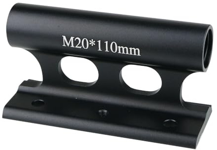 HERCHR Supporto per forcella bici, supporto per perno passante a sgancio rapido da 20x110 mm, blocco forcella anteriore, portapacchi per auto, per conversione SUV, fissaggio bici