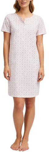 CALIDA Cotton Special Kurzarm-Nachthemd Damen | aus Baumwolle, temperaturregulierend, pflegeleicht, Länge 95cm