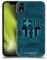 Head Case Designs Licenza Ufficiale FC Barcelona Nero Stemma Custodia Cover Dura per Parte Posteriore Compatibile con Apple iPhone XR