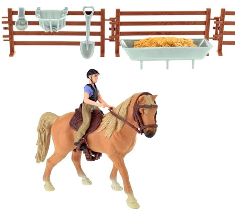 Toi Toys Pferd mit Reiter und Zubehör