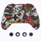 Taifond Coque de Protection antidérapante en Silicone pour Microsoft Xbox One S & Xbox One X Manette avec Deux Bouchons de préhension Colorful Comics