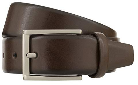 Monti LONDON Gürtel Herrengürtel Ledergürtel Braun 8487, Farbe:Braun, Länge:125