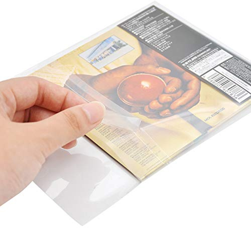 50 Resealable 4.7 Mil Plastic Outer Sleeves For Mini LP SHM-CD Paper Sleeves