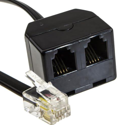 kenable Headset Buddy Training Adapter 2X RJ10 Buchsen 4p4c 2 Handsets Zum 1 Erhalten [2 Handsets to 1 Receiver]