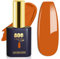 YTD Likomey UV Gellack Nagellack Gel,15ml Orange Soak Off Farbgel Nagelgel Maniküre Farbe Gel Nail Polish,CS016