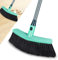 Broom Indoor Sweeping Brush with Long Handle, UMAYCOOL Kitchen Broom Indoor Floor Brush with Dense Soft Bristles Perfect for Sweeping Room Office Kitchen