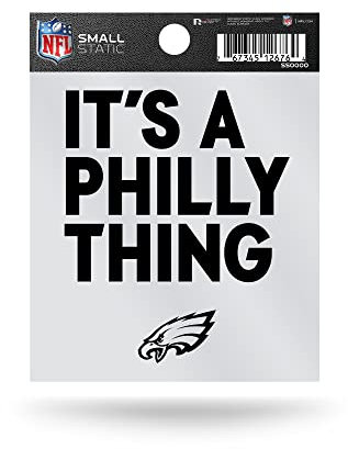 Rico Industries NFL Football Philadelphia Eagles It's A Philly Thing Slogan klein statisch haftend
