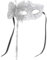 jojofuny Masquerade, Mardi Gras, Party, Masquerade with Stick, Halloween Mardi Gras Party