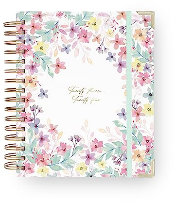 Nukua Notes Akademischer Kalender 2023-2024 (September bis August), 1 Seite, 416 Seiten, Größe: 15,5 x 20,5 cm (A5), zweisprachig: Spanisch und Englisch - Martina
