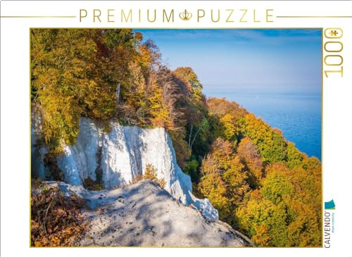 CALVENDO Puzzle Blick vom Königsstuhl | 1000 Teile Lege-Größe 64 x 48 cm Foto-Puzzle für glückliche Stunden
