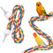 Parrot Perch, 1 PCS Bird Cage Rope, Parrot Swing - Cotton Rope Climbing Perch, for Budgie (31.5 Inches)