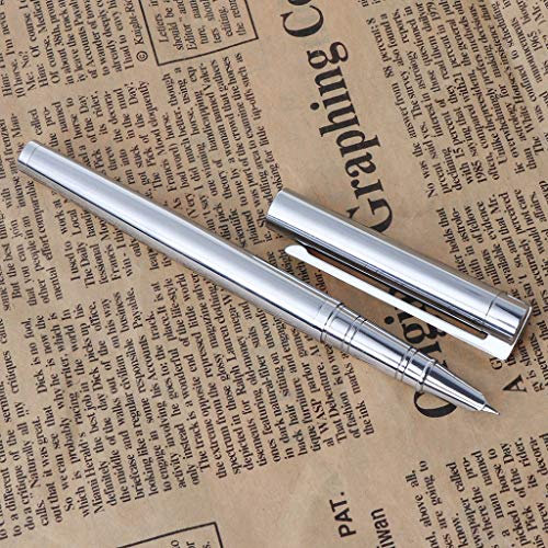 Jinhao 126 Silver Fine Hooded Nib Fountain Pen