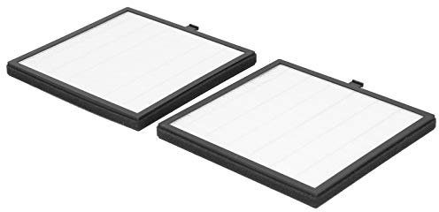 Nail Dust Collector Filter, Nail Vacuum Dust Collector Filter Replacement 2pcs 17.5 X 18cm Nail Dust Collector Filter Dust Extractor Filter for 40W Nail Dust Vacuum Machine
