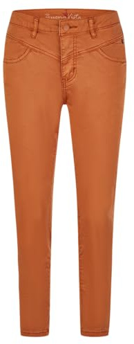 Buena Vista Damen Jeans Hose Florida B Popelinestretch Carmine