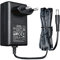 12 V 1,5 A 18 W 1,8 m Netzteiladapter, AC-DC-Schaltadapter (Eingang 100 – 240 V, Ausgang 12 Volt 1,5 A), DC 12 V 5,5 x 2,1 mm Transformatorstecker für Wandmontage, CE-gelistet