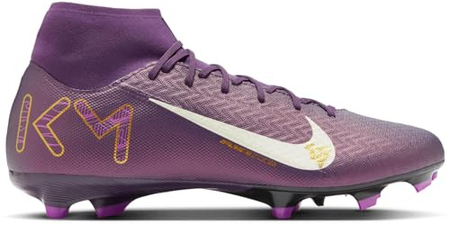 Nike Men's ZM Superfly 10 ACAD KM FG/MG Football Shoes, Grand Purple/Pale Ivory, 7