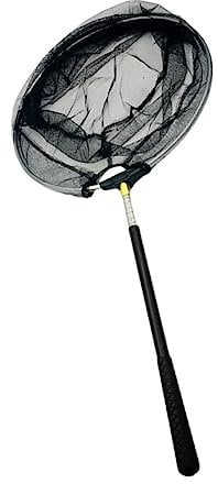 Sosoport 4pcs Telescopic Folding Net Fishing Net Landing Net Fishing Gear Fish Net Fishnets Pan Net Poles Kit Telescoping Shrimp Net with Extendable Handle Fish Mesh Net Polyester