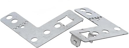 Masterpart Kit de montage de porte pour placard de lave-vaisselle - Fixation gauche ou droite - Compatible avec lave-vaisselle Siemens SE25265EU/12, SE25M576EU/36