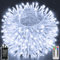 Ollny Fairy Lights Mains Powered, 80m 800 LED Outdoor String Lights, Cool White Waterproof Garden Light with Plug/Timer/8 Modes/Dimmable for Outside/Indoor/Window/Wedding Decorations
