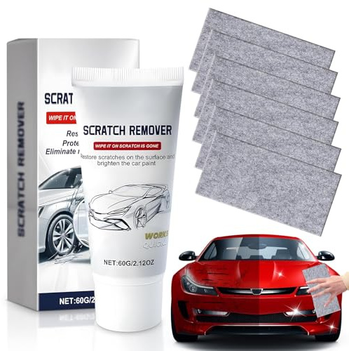 Neues Nano Tuch Auto Kratzer Entferner, 2025 Nano Tuch Auto Kratzer Entferner,Autolack Reparatur Polieren Paste Reparaturpaste Kit für Cars Verschiedene Oberflächen (B)