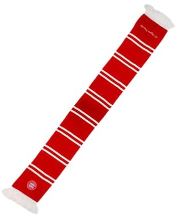 FC Bayern München I Schal I Fanschal I Stadionkollektion I Unisex I Rot I Fußball