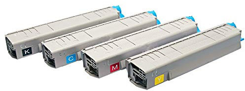 ABC Kompatibles Set 4X Toner für Oki C810 C810CDTN C810N C810DN C830 C830CDTN C830N C830DN C830DTN
