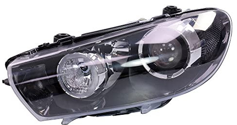 BESTPRICE 1x Xenon Scheinwerfer Hauptscheinwerfer vorne links D1S Frontscheinwerfer mit Stellmotor für Leuchtweiteregulierung, Kompatibel mit VW SCIROCCO III (137, 138)