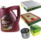 Filter Set Inspektionspaket 5 Liter MANNOL Motoröl Energy Premium 5W-30 API SN/CF MANN-FILTER Luftfilter Innenraumfilter Ölfilter