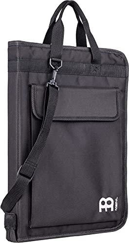 MEINL Cymbals Stick Sling Bag - Tasche mit 11 verschiedenen Innenfächern für Drumsticks, Mallets oder Brushes - schwarz (MSSB)