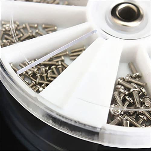 UK CELTD 120 pcs Tiny Micro Assortment Screws Eye Sun Glasses Watches Repair Tool Kit