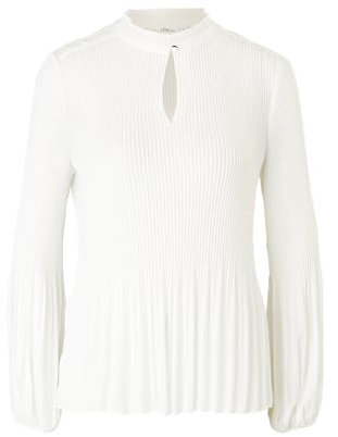 s.Oliver Plissée-Bluse aus Chiffon