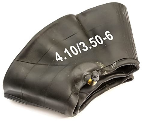Replacement Inner Tube 4.10/3.50-6 Bent Valve 6 Inch Wheel Barrow Wheelbarrow 4.10 3.50 - 6