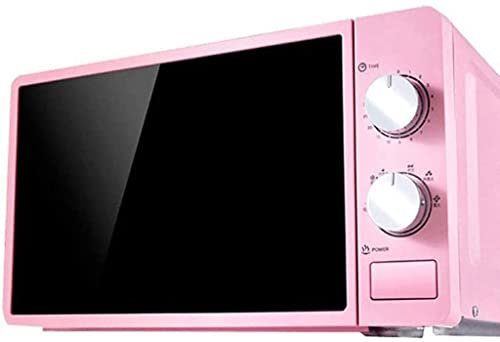 RKYRRKI Temporizador de Horno de microondas Cocción exprés con un Solo Toque Fácil de Limpiar Diseño Elegante Mini hornos de 20 l (Color : Azul) (Azul) (Rosa) Estético y práctico