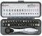 Wiha 74984 GoBox Standard-Bit-Set mit Mini-Ratsche, 32-teilig