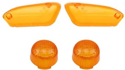 Streetparts24 Blinkerglas Blinkerglas-Set E-Geprüft - Passend für Yamaha Aerox, MBK Nitro 50 100 – 5BR SA14