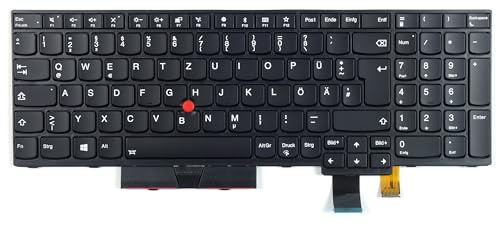 tradebit - Tastatur für Lenovo Thinkpad T570 T580 QWERTZE BeleUteuntung DE QWERTZ