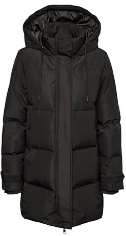 VERO MODA Vmleonielea Veste en Duvet Noos GA Jacket, Noir, M Femmes