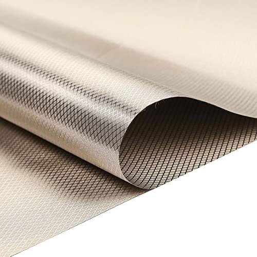 GAOSHI Faraday-Stoff, EMF-EMI-RF-RFID-Abschirmung, Strahlenschutz, 4G-5G-Strahlungsblocker, Baldachin, Vorhang (Color : Silver, Size : 1.1x1m)